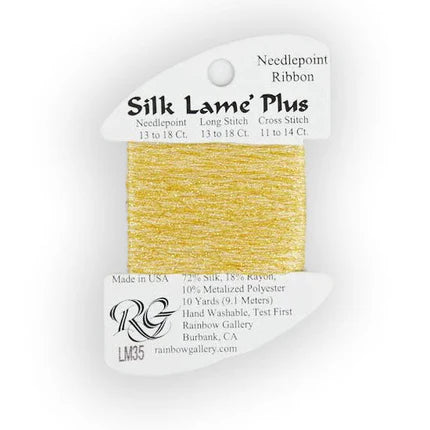 Silk Lame Plus LM35 Buttercup - The Flying Needles