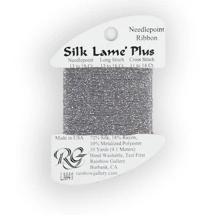 Silk Lame Plus LM41 Pewter - The Flying Needles