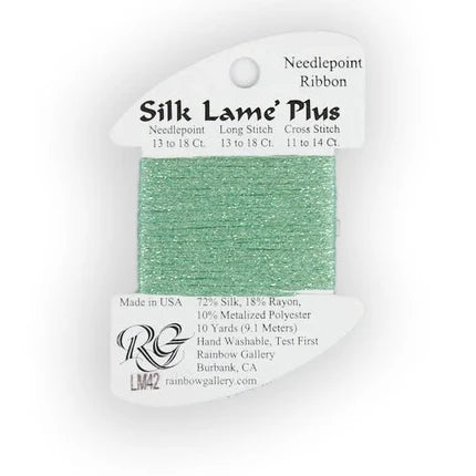 Silk Lame Plus LM42 Mint - The Flying Needles