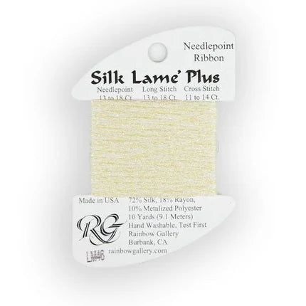 Silk Lame Plus LM46 Lemon Mint - The Flying Needles