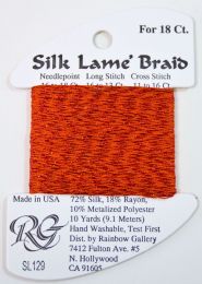 Silk Lame Braid SL129 Tabasco - The Flying Needles
