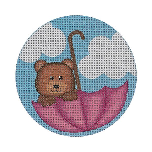 Umbrella Bear, Pink