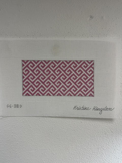 Greek Key Pink Insert - The Flying Needles