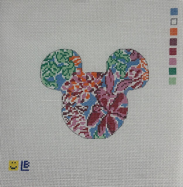 Floral Mouse Ears - The Flying Needles