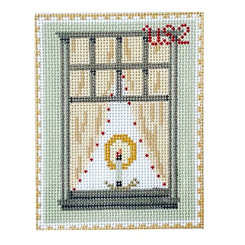 Vintage Stamp Collection-window - The Flying Needles