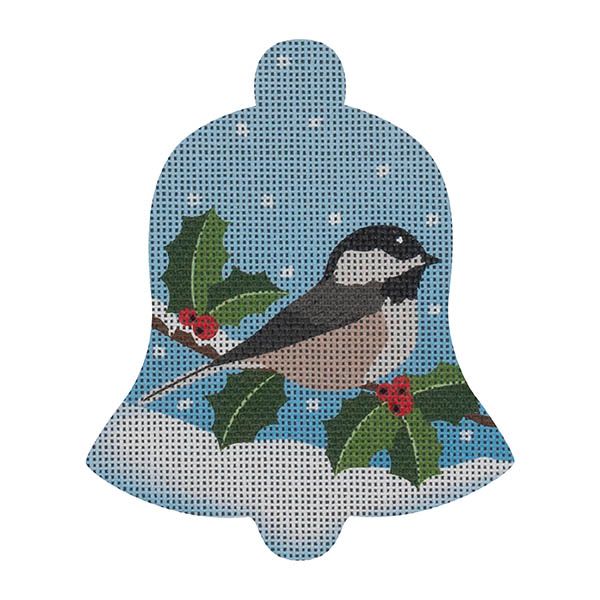 Chickadee Snow Bell
