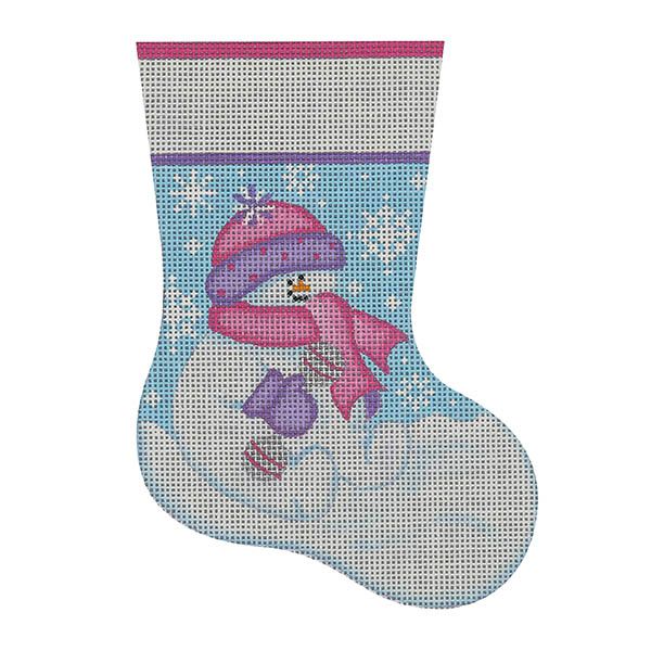 Snowbaby Girl Mini Stocking