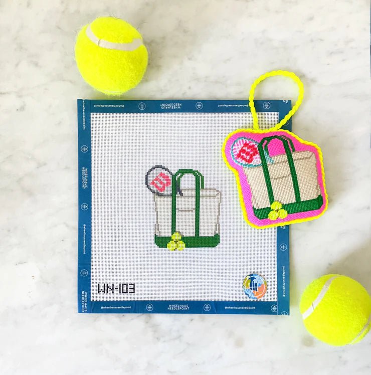 1-LOVE Tennis Boat Tote - The Flying Needles