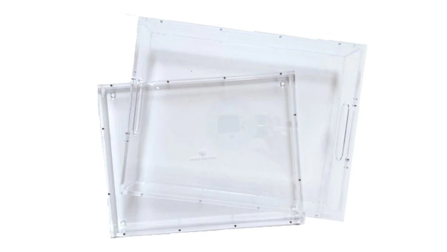 7x10 Rectangle Self Finishing Acrylic Tray - The Flying Needles