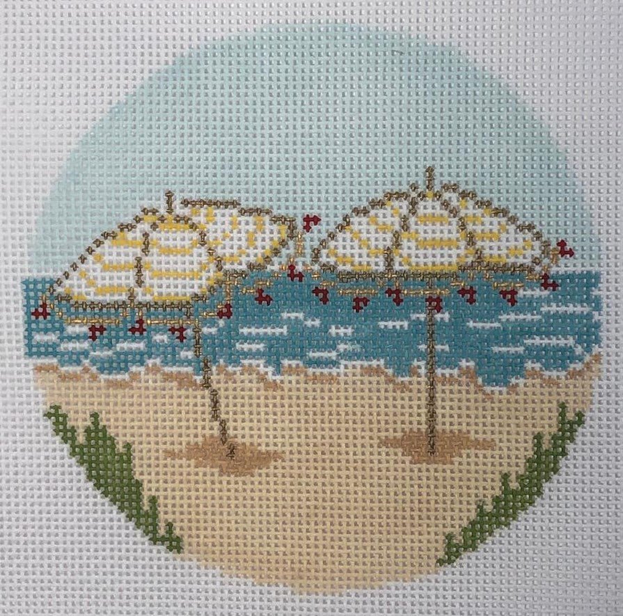 Beach Umbrellas - Seaside Series - The Flying Needles