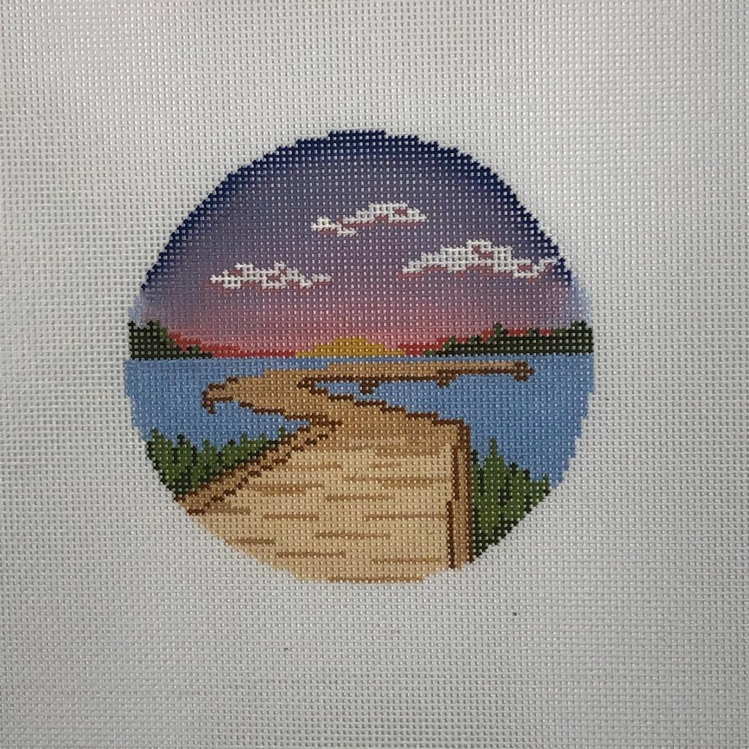 Boardwalk Sunset - Seaside Series - The Flying Needles