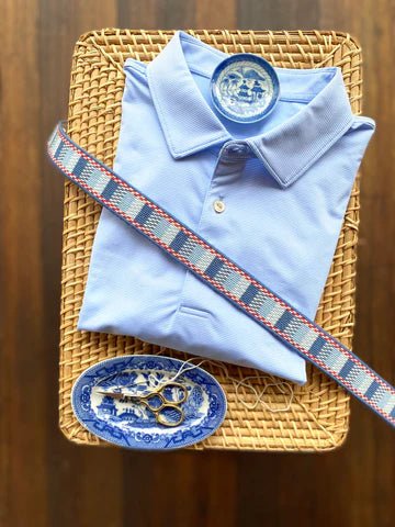 Chambray Summer Belt - The Flying Needles