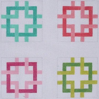 Coasters - Interlocking Squares - The Flying Needles