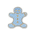 Copy of Gingerbread Man Blue - The Flying Needles