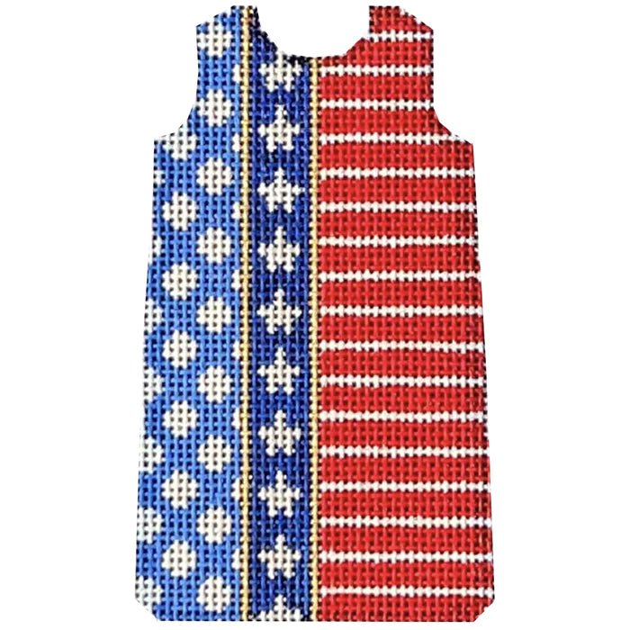 Dots Stars Stripes Shift Dress - The Flying Needles