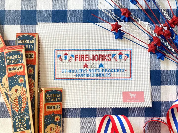 Fireworks Sign - The Flying Needles