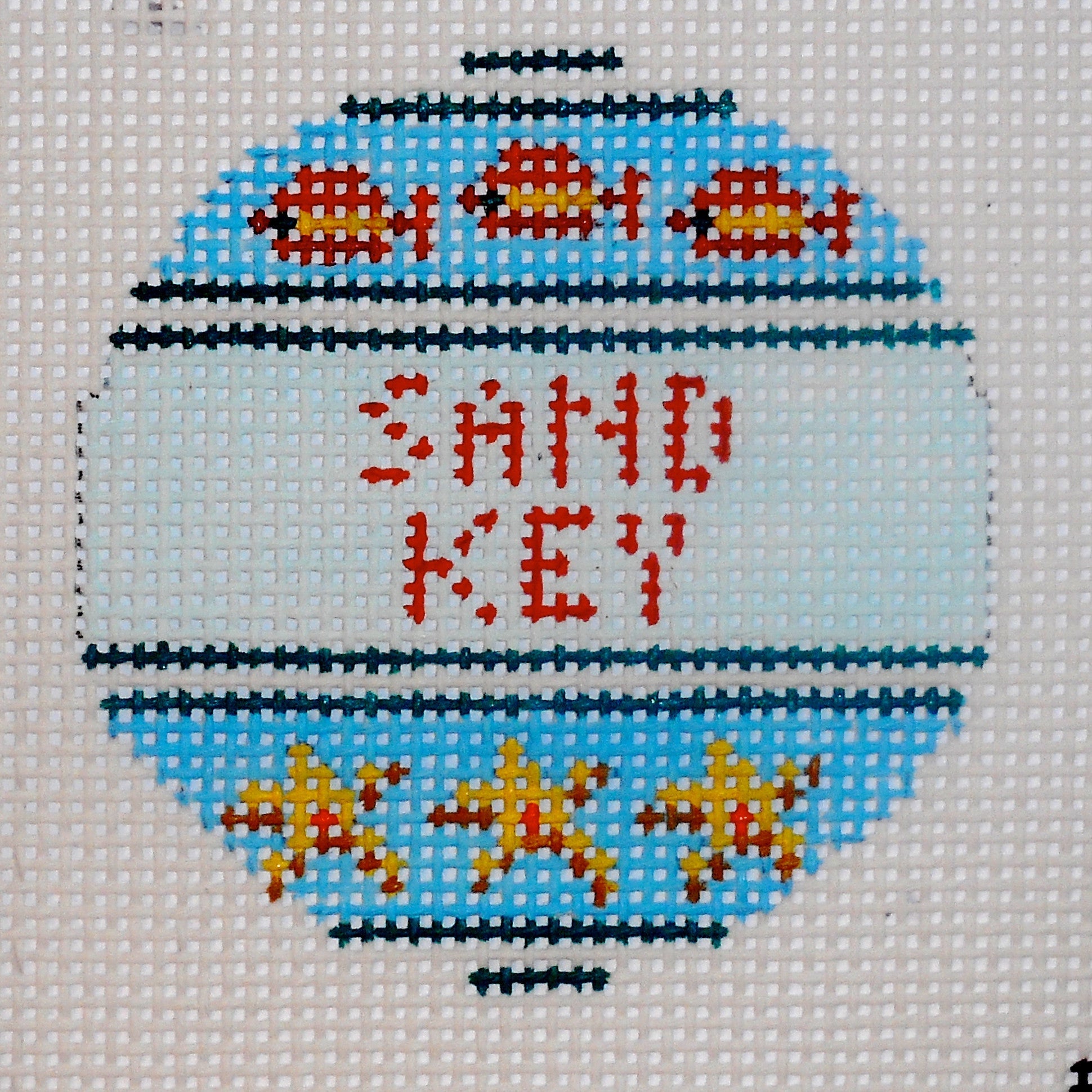 Fish and Star Ornament (Sand Key) - The Flying Needles