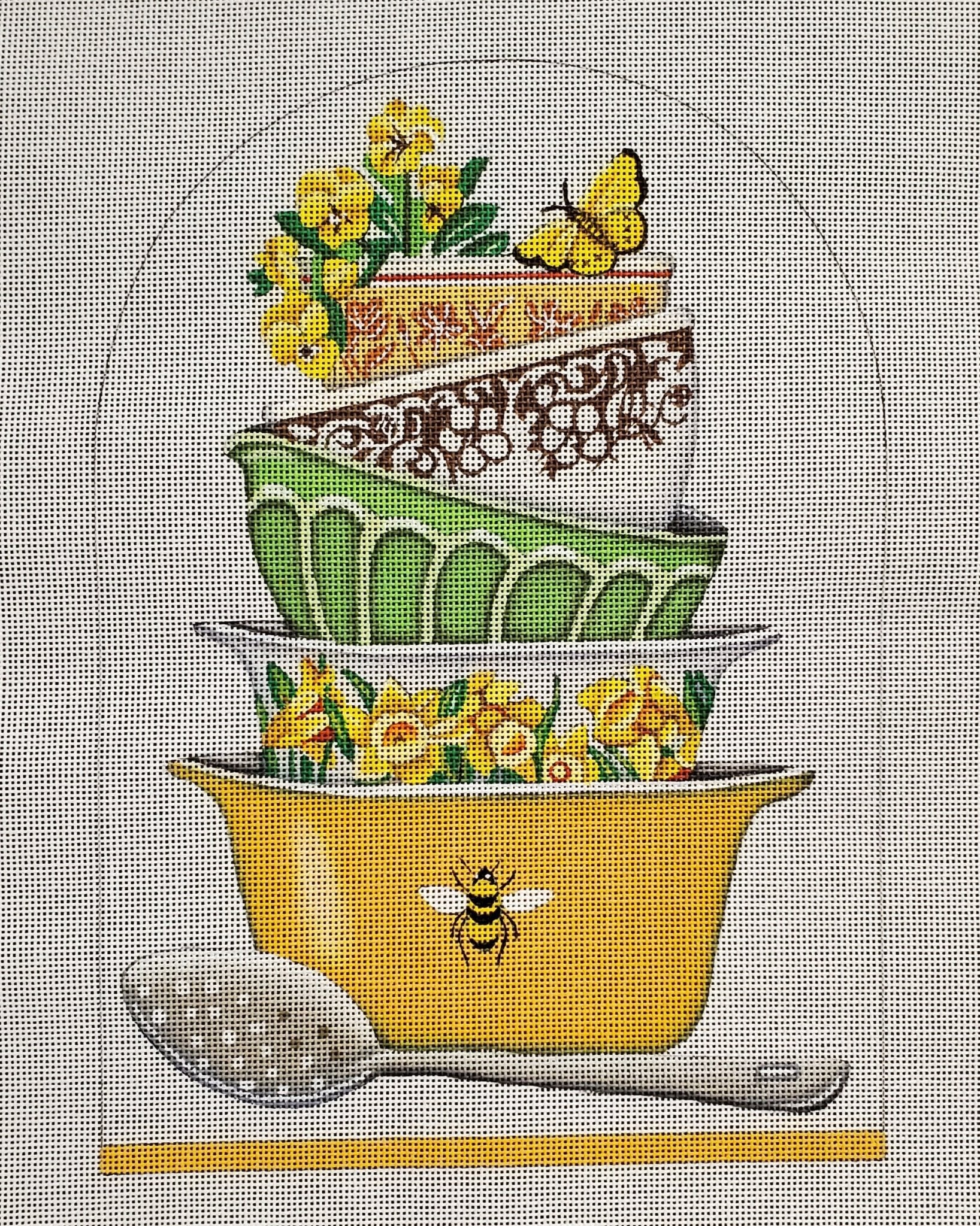 Floral Bowls - The Flying Needles