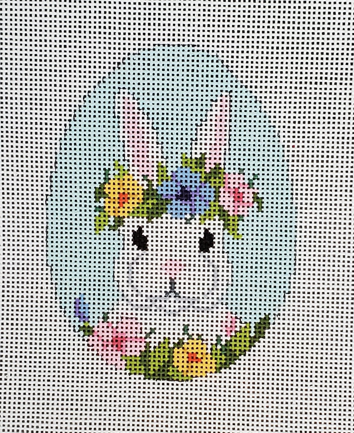 Floral Crown Bunny - The Flying Needles