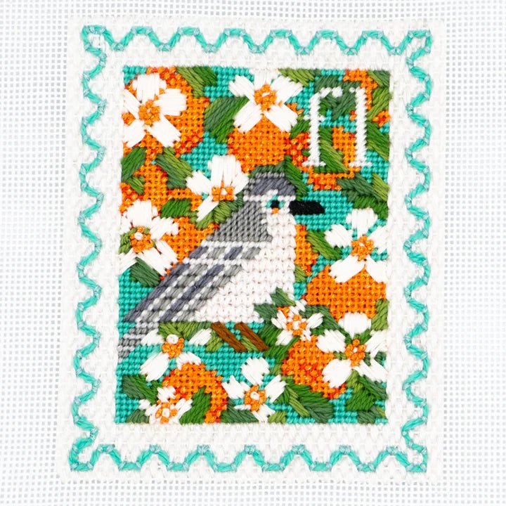 Florida State Bird & Flower Stamp - The Flying Needles