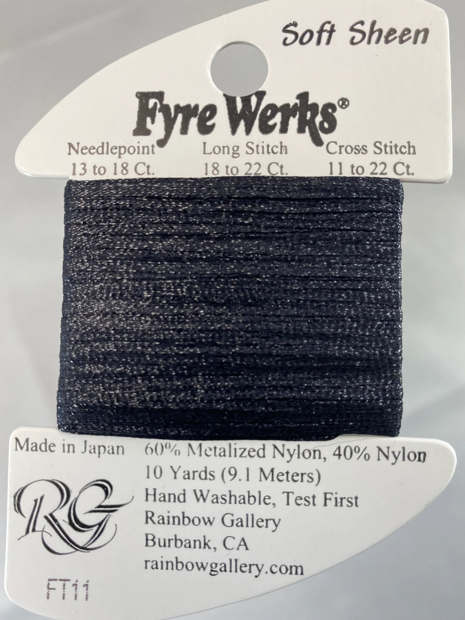 Fyre Werks FT11 Black - The Flying Needles