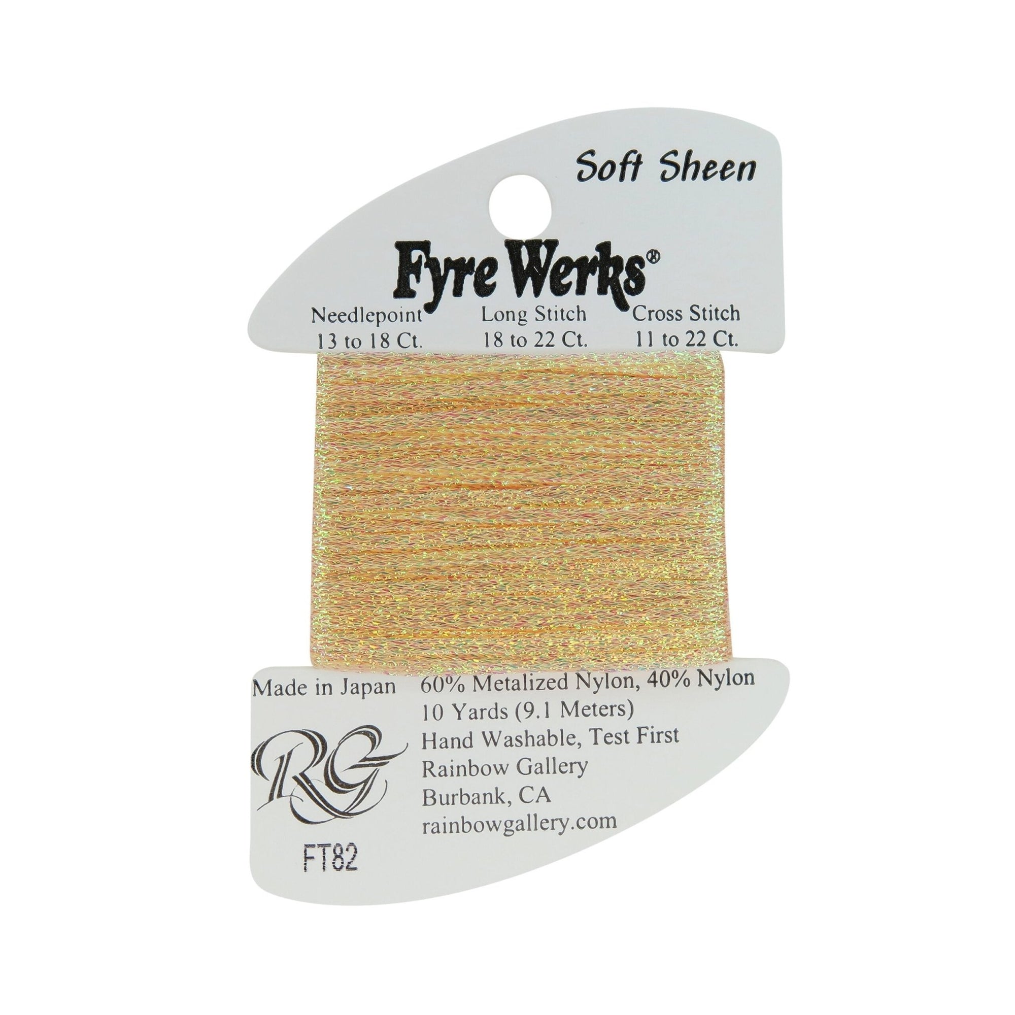 Fyre Werks FT82 Peach Pearl - The Flying Needles