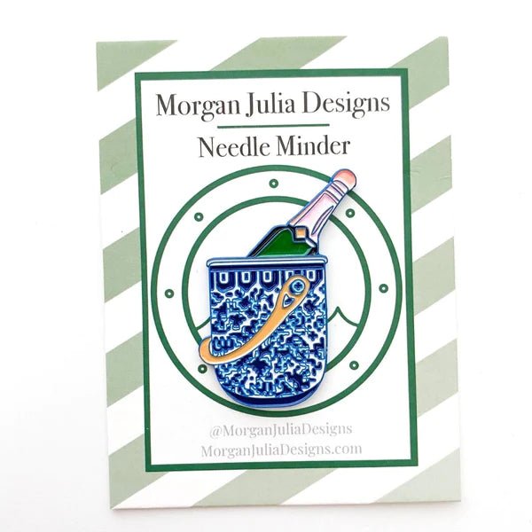 Ginger Jar Champagne Bucket Needleminder - The Flying Needles