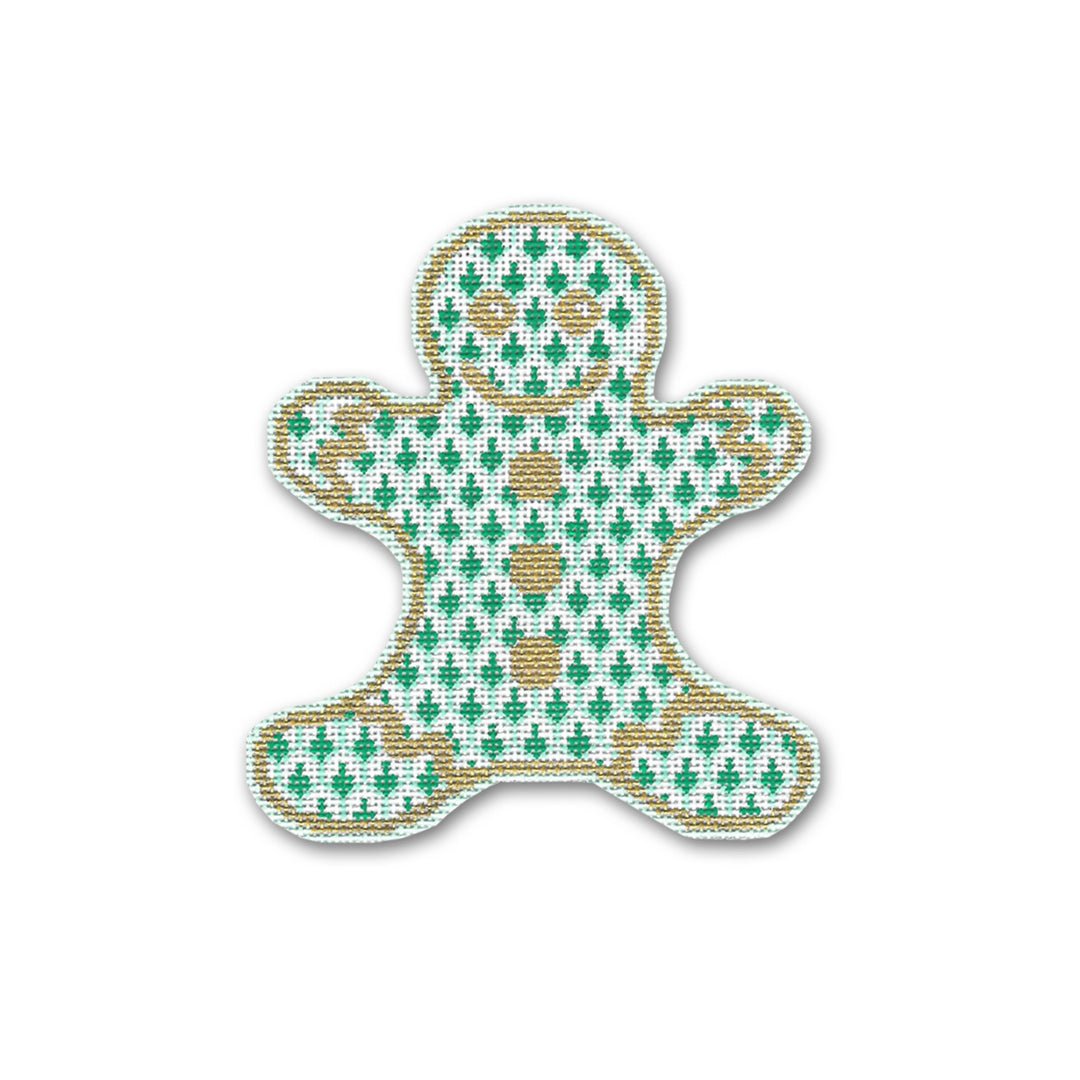 Gingerbread Man Green - The Flying Needles