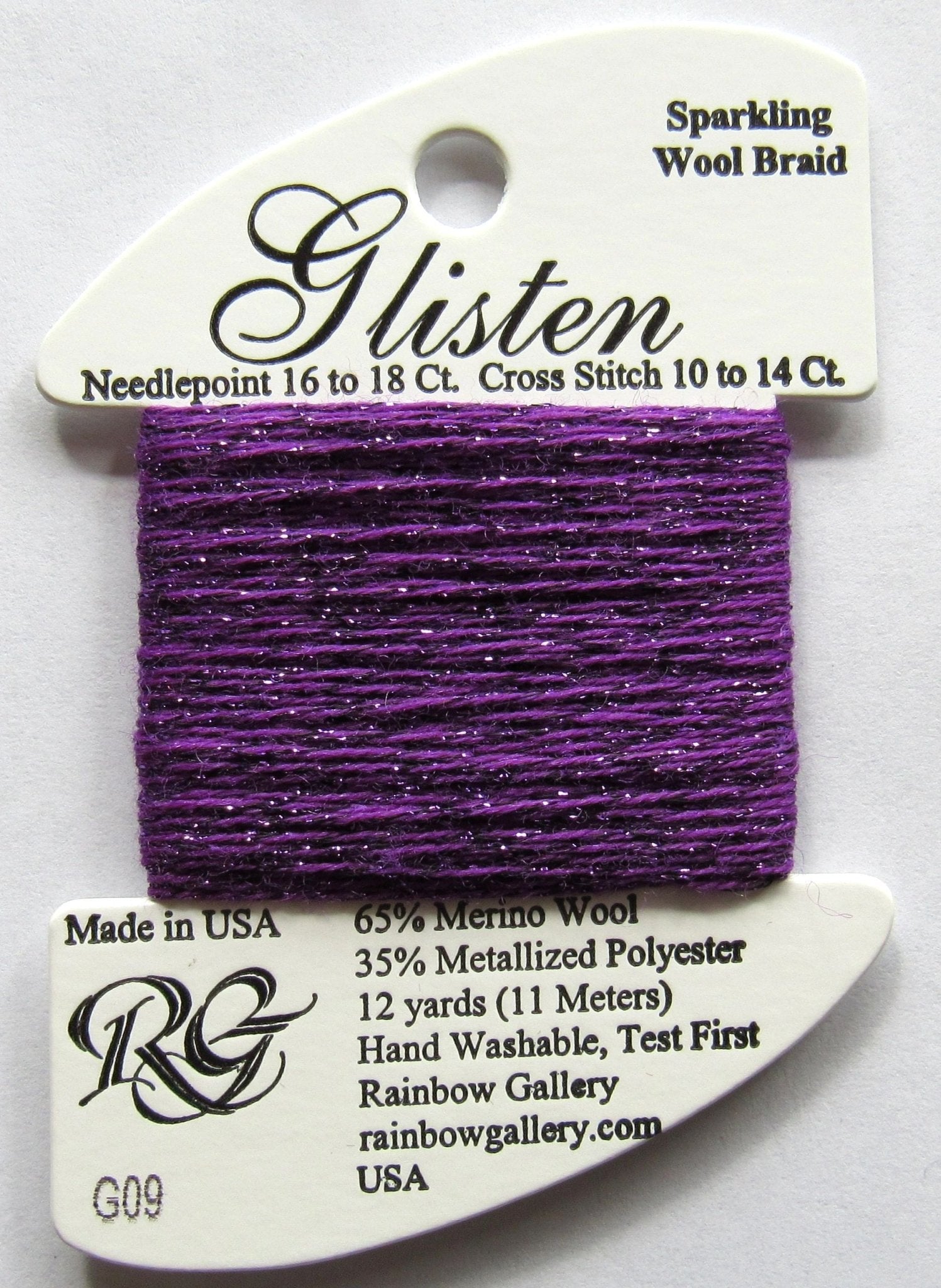 Glisten G09 Sparkling Grape - The Flying Needles