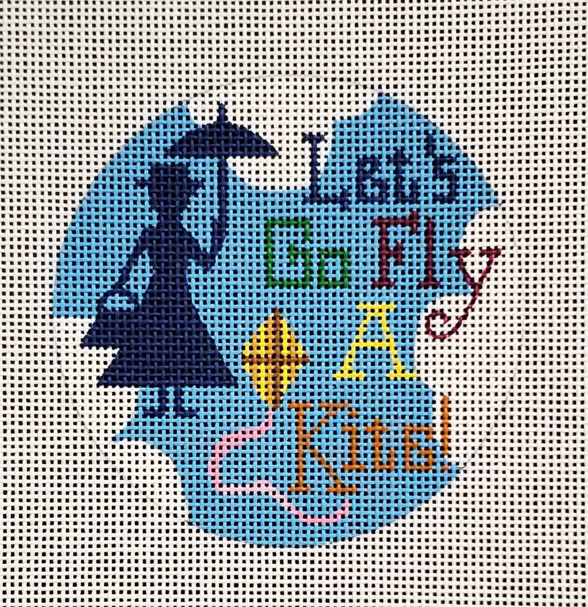 Let's Go Fly a Kite Ornament - The Flying Needles