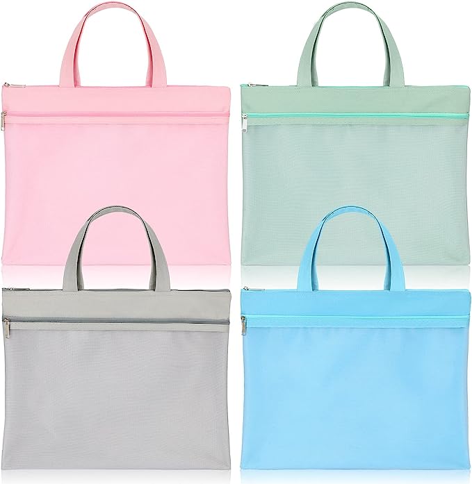 Mesh Zipper Bag with Handle - The Flying Needles