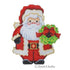 Mini Santa with Wreath - The Flying Needles
