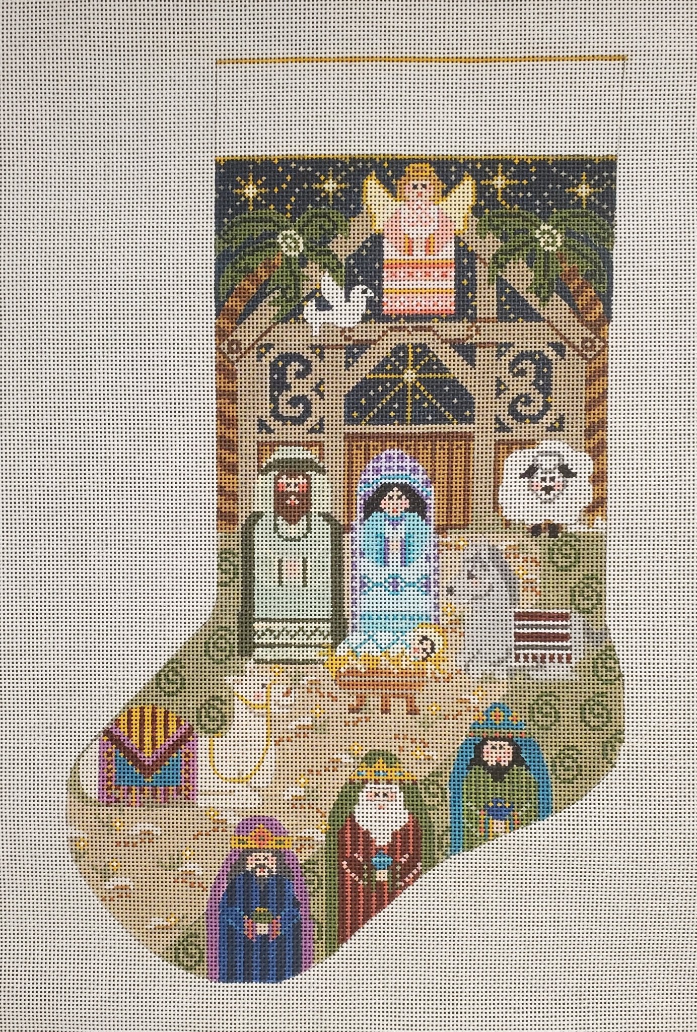 Nativity Stocking - The Flying Needles