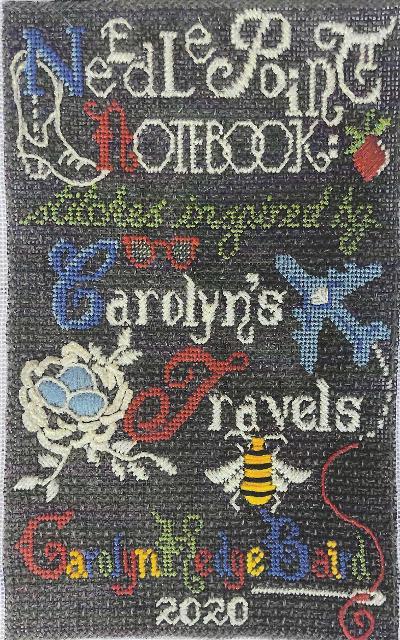 Needlepoint Notebook - Carolyn's Travels - The Flying Needles