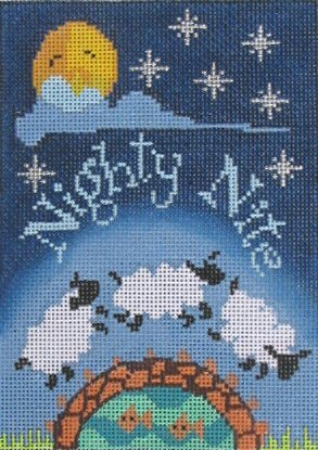 Nighty Nite Door Hanger - The Flying Needles