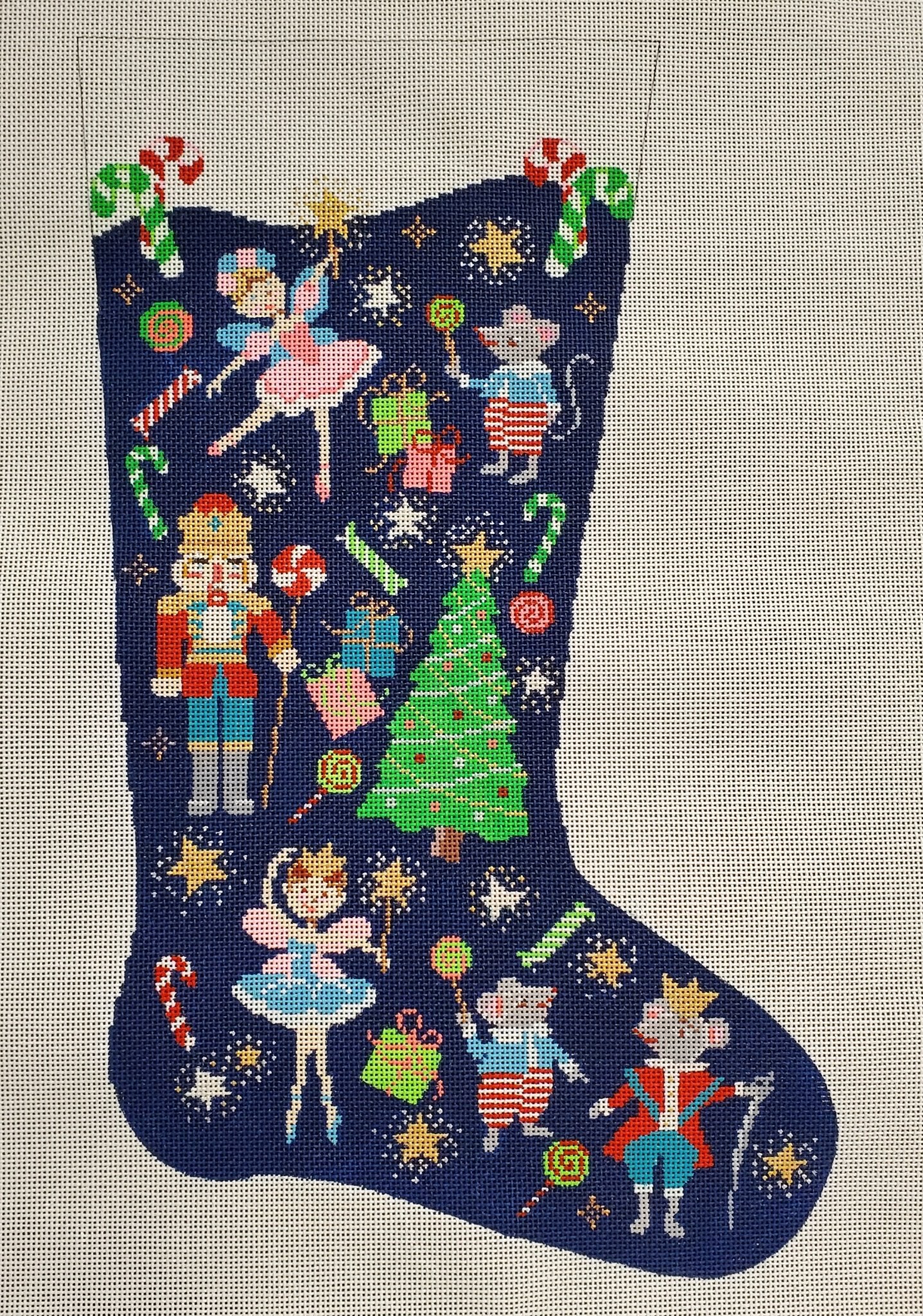 Nutcracker Dream Stocking - The Flying Needles