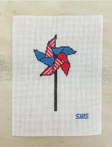 Patriotic Pinwheel - The Flying Needles