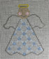 Pete's Sake Pottery Angel - Blue - The Flying Needles