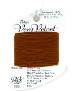 Petite Very Velvet 645 Dark Golden Brown - The Flying Needles
