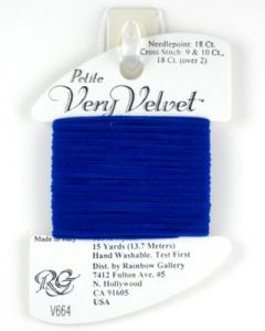 Petite Very Velvet 664 Indigo Blue - The Flying Needles
