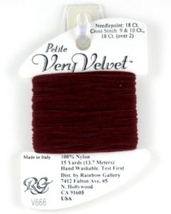 Petite Very Velvet 666 Ruby - The Flying Needles