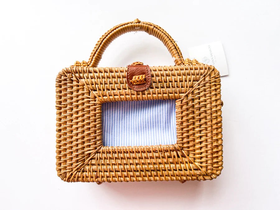 PLD 2x4 Rectangle Wicker Bag - The Flying Needles