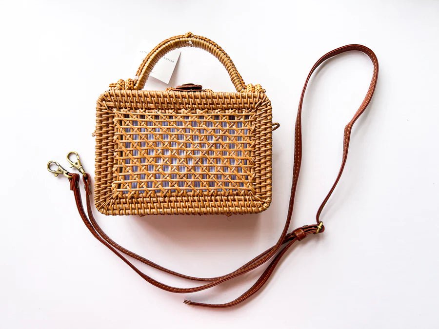 PLD 2x4 Rectangle Wicker Bag - The Flying Needles