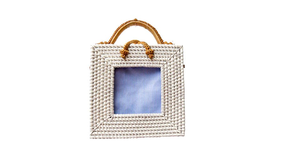 PLD 4x4 Square Wicker Bag - The Flying Needles
