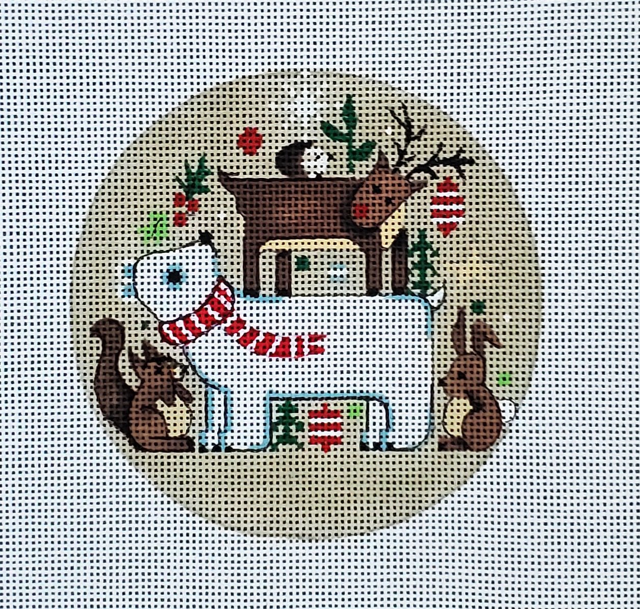 Polar Bear Stacked Animals X-491 - The Flying Needles