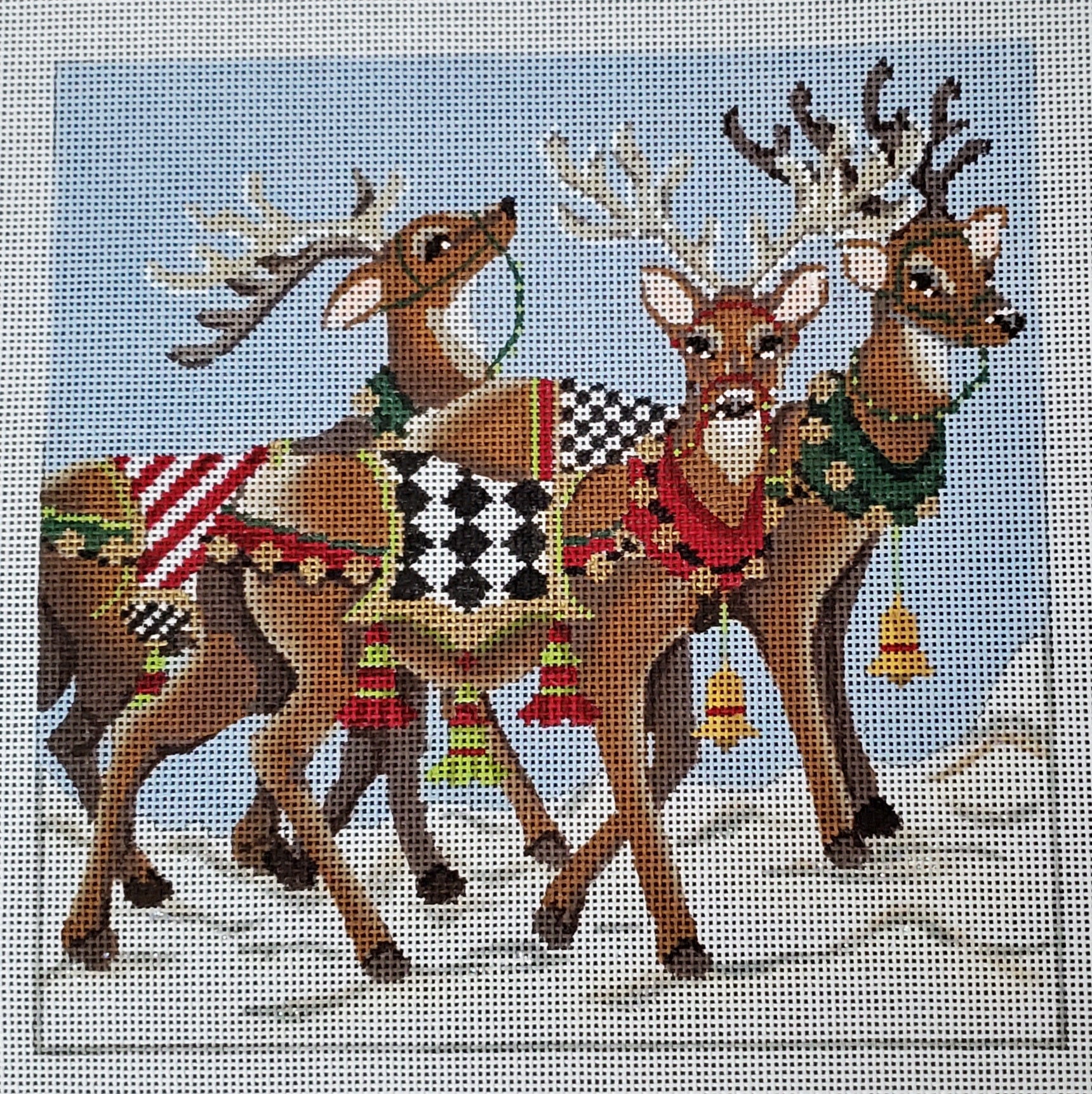 Prancing Reindeer - The Flying Needles