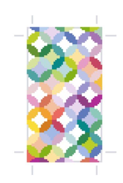 Quilt Ring Eyeglass Case - The Flying Needles