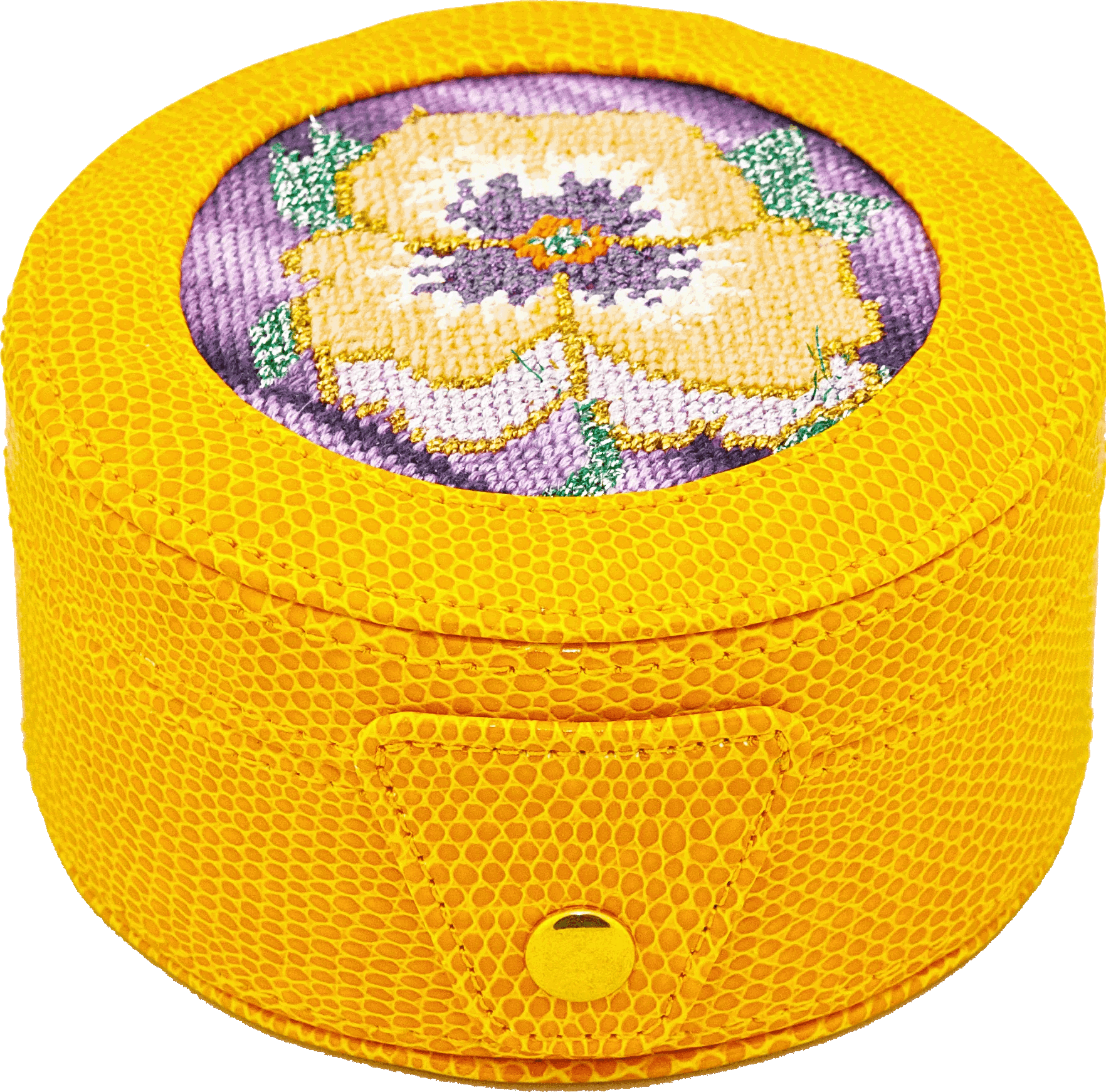 Round Snap Box - The Flying Needles