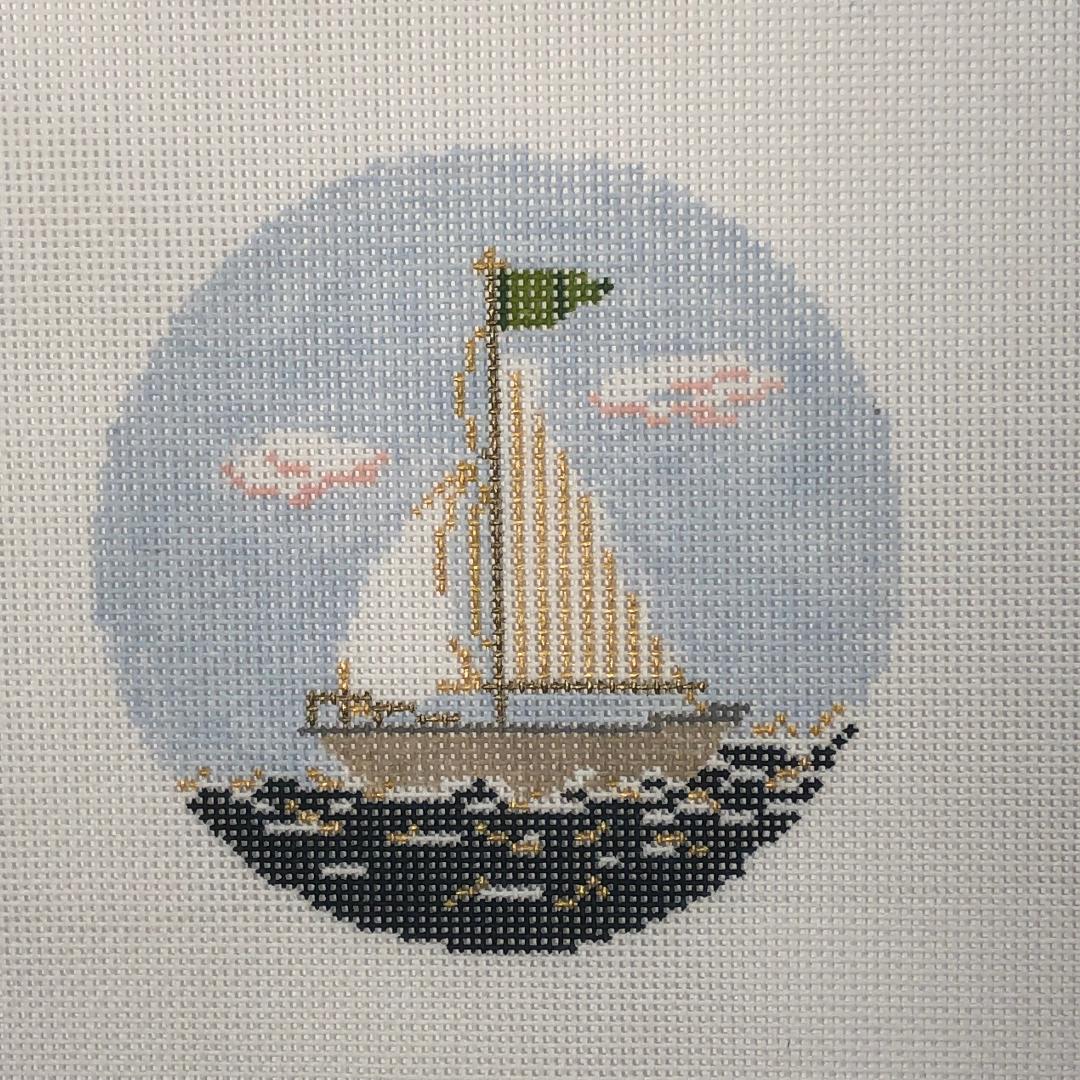 Sailboat - Seaside Series - The Flying Needles
