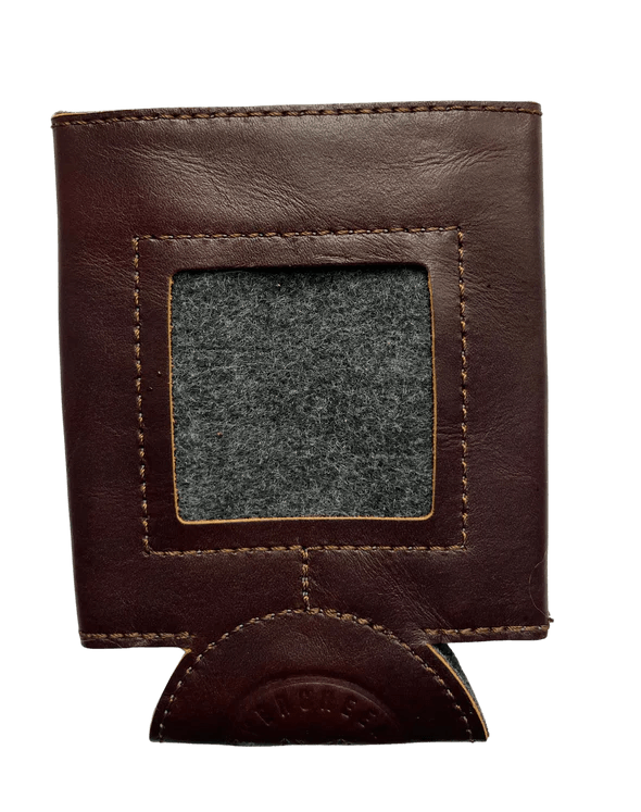 Self-Finishing Leather Can Cozy, Standard Can - The Flying Needles